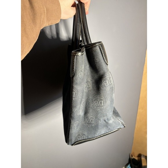 Dooney & Bourke Limited Edition Donegal Crest Large Navy Tote Handbag - Picture 3 of 10